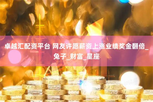 卓越汇配资平台 网友许愿薪资上涨业绩奖金翻倍_兔子_财富_星座